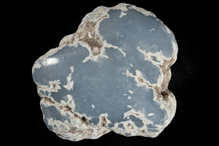 Polished Angelite (Blue Anhydrite) Stone - Peru #172570